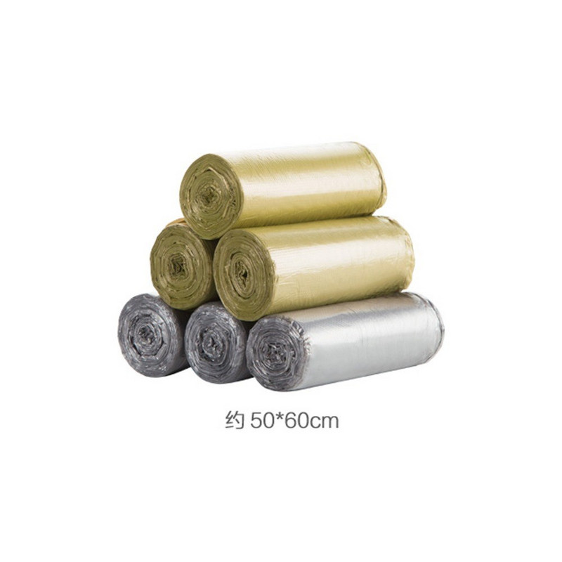 30 db Vastag szemeteszsákok tekercs Eldobható szemeteszsákok Hulladékzsák Szemetes tárolózsák Otthoni irodai szemétrendező