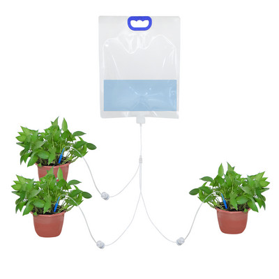 3L/3.5L/6L торбичка за вода за растения Автоматично капково напояване на растения Регулируемо напояване на растения Капкомер Автоматична поливка за торене