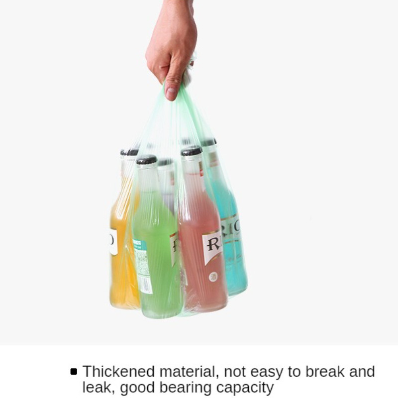 5 tekercs/csomag Háztartási eldobható szemeteszsák Kis szemeteszsákok Konyhai Tárolás Szemeteszsákok Tisztítás Hulladékzsák Műanyag zacskó