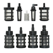 8/10/12/13 mm-es tömlőcső szűrő autómosó kerti öntözés szűrők permetező szivattyú szűrő háló szűrő visszacsapó szelep