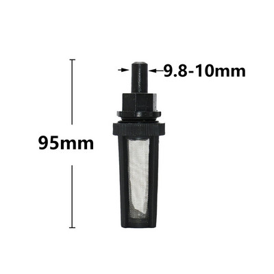 8/10/12/13 mm-es tömlőcső szűrő autómosó kerti öntözés szűrők permetező szivattyú szűrő háló szűrő visszacsapó szelep