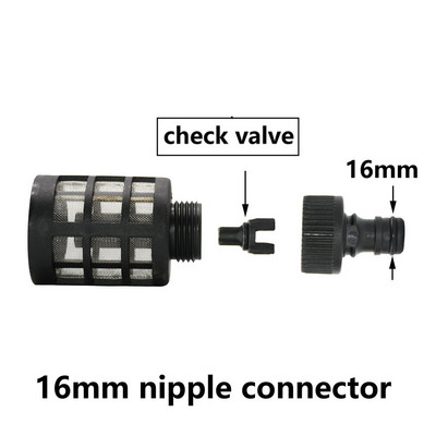 8/10/12/13 mm-es tömlőcső szűrő autómosó kerti öntözés szűrők permetező szivattyú szűrő háló szűrő visszacsapó szelep