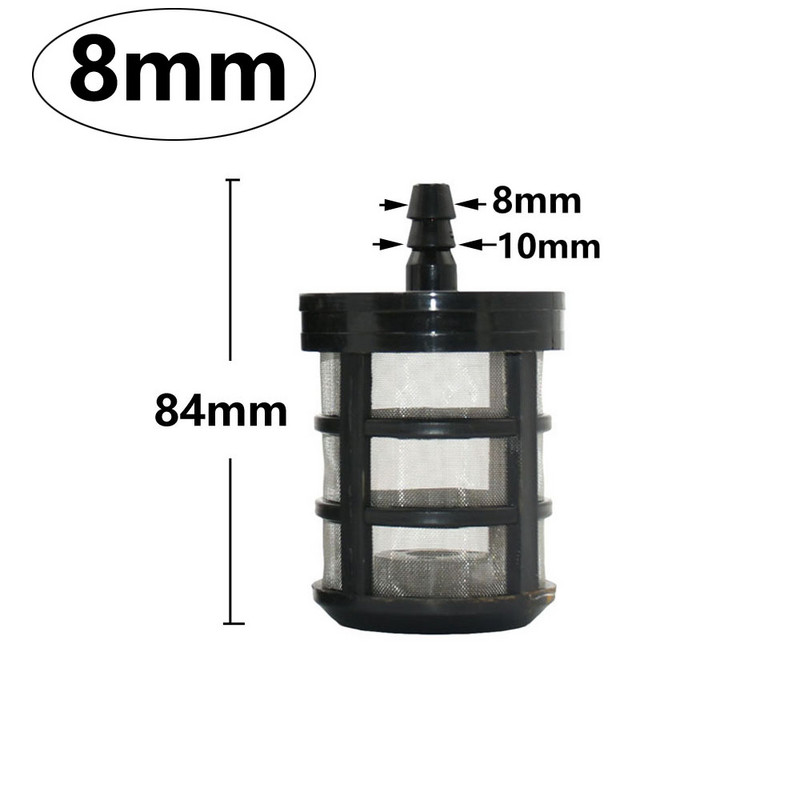8/10/12/13 mm-es tömlőcső szűrő autómosó kerti öntözés szűrők permetező szivattyú szűrő háló szűrő visszacsapó szelep