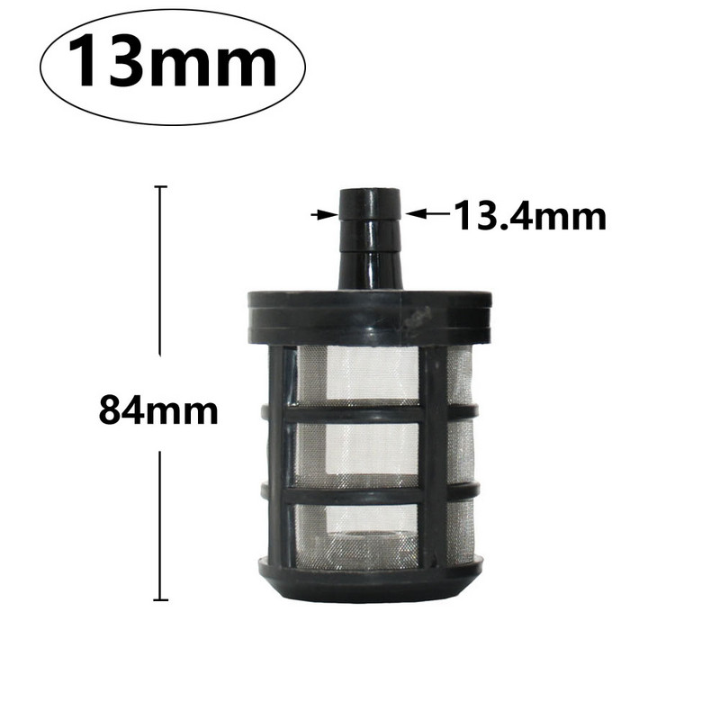8/10/12/13 mm-es tömlőcső szűrő autómosó kerti öntözés szűrők permetező szivattyú szűrő háló szűrő visszacsapó szelep