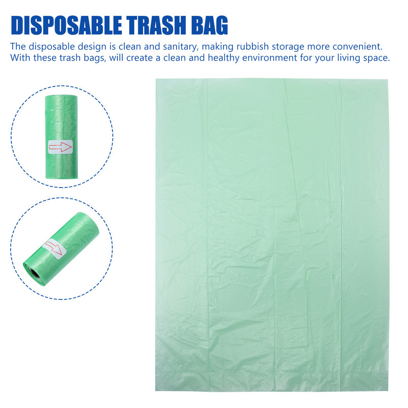 10 tekercs babadolgok, kutyasétáltató eldobható szemeteszsákok tárolására szolgáló pelenkák szemeteszsákok zsákok