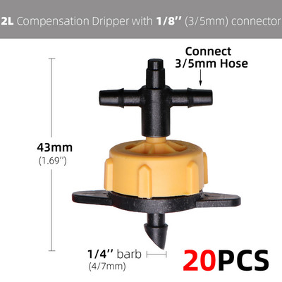 Kerti 2/4/8L-es csepegtető öntözőrendszer