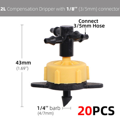 Kerti 2/4/8L-es csepegtető öntözőrendszer