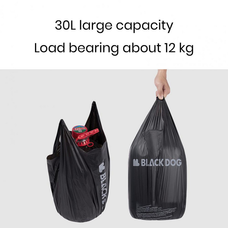 20db szeméttároló zsákok, ergonómikus kialakítású kültéri szemeteszsákok, hordozható, összecsukható kivitelű grilltároló zsákok kültéri kiegészítők