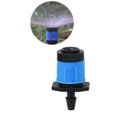 50db 4/7mm-es állítható mikro csepegtető szórófej Emitter Garden Flag öntöző csepegtető az udvari üvegházas kerti öntözőrendszerhez