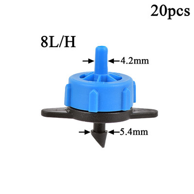 2 literes 4 literes 8 literes csepegtető öntözőrendszer