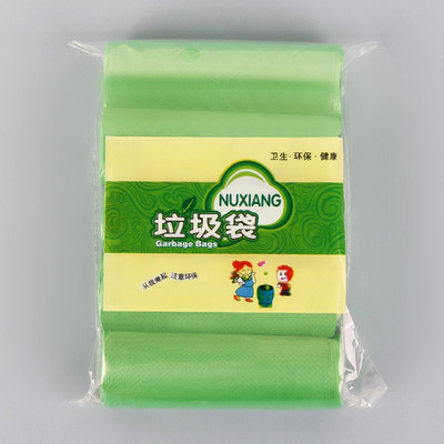 5 tekercs háztartási eldobható szemetes zacskó Vastag szemeteszsákok Színes Konyha Fürdőszoba Tárolás Szemeteszsákok Fekete műanyag zacskó