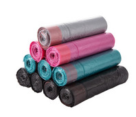 Háztartási hordozható megvastagított szemeteszsák húzózsinórral záródó konyhai szemetes zsák eldobható nagy szuper teherbíró