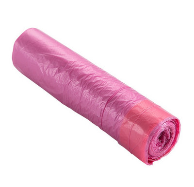 Háztartási hordozható megvastagított szemeteszsák húzózsinórral záródó konyhai szemetes zsák eldobható nagy szuper teherbíró