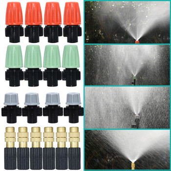 SPRYCLE Θερμοκήπιο 1/4 ιντσών σωλήνας αυτόματης ποτίσματος Sprinkler Dripper 4/7mm Tee Connetor Micro Mist Spray Drip Irrigation Kit Tools