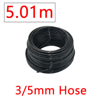 Garden 2L 4L 8L Dripper 1/8" 1/4" Dropper Watering Fitting 2/4-Way Pipe Water Connector 4/7mm 3/5mm Hose Bend Arrow Emitter