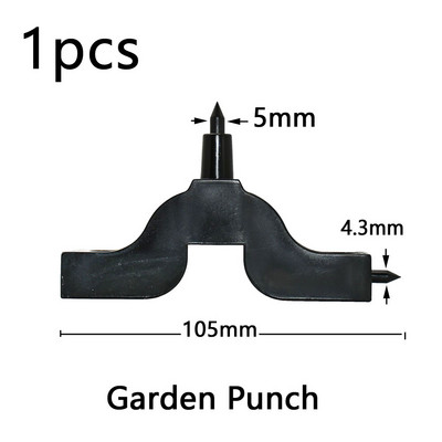 Garden 2L 4L 8L Dripper 1/8" 1/4" Dropper Watering Fitting 2/4-Way Pipe Water Connector 4/7mm 3/5mm Hose Bend Arrow Emitter