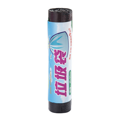 15db/tekercs 45x50cm zsinór típusú eldobható szemeteszsákok műanyag szemeteszsákok konyhai színes táskák