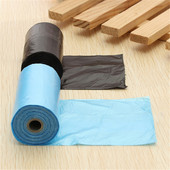 20/100x Biológiailag nem lebomló kutyakaki táska Kisállat macskahulladék kaki Tiszta felszedő Szemeteszsákok Poliészter Szemeteszsák Kisállatkellékek