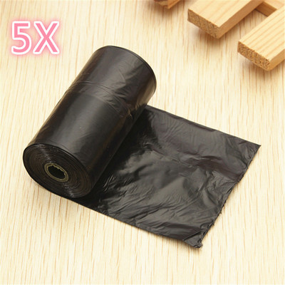 20/100x Biológiailag nem lebomló kutyakaki táska Kisállat macskahulladék kaki Tiszta felszedő Szemeteszsákok Poliészter Szemeteszsák Kisállatkellékek