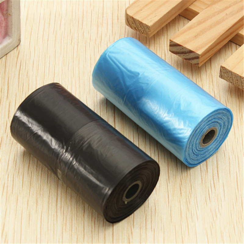 20/100x Biológiailag nem lebomló kutyakaki táska Kisállat macskahulladék kaki Tiszta felszedő Szemeteszsákok Poliészter Szemeteszsák Kisállatkellékek