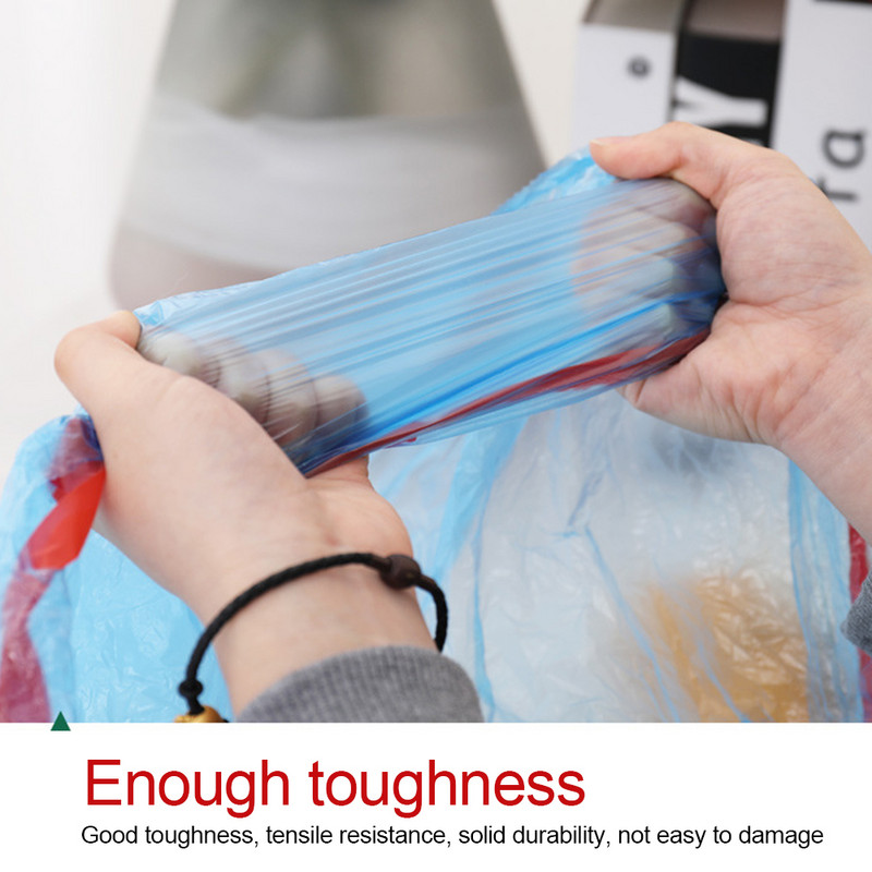 1 tekercs 45*50cm 50*55cm Eldobható nagy szemeteszsák Otthoni Konyha Zsinór Szemetes Tasak Otthoni Szemeteszsák tisztítóeszköz