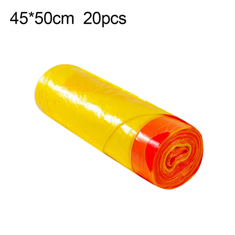 1 tekercs 45*50cm 50*55cm Eldobható nagy szemeteszsák Otthoni Konyha Zsinór Szemetes Tasak Otthoni Szemeteszsák tisztítóeszköz