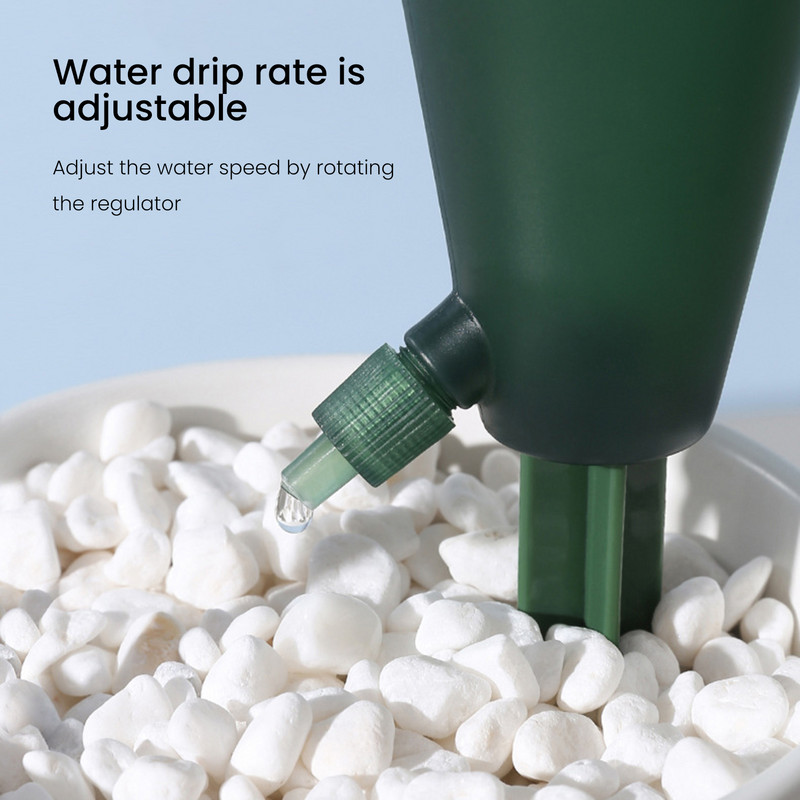 Automata öntöző berendezés Lusta önöntöző csepegtető öntözés kerti beltéri virágnövény öntöző tüskés csepegtető készülék kerthez