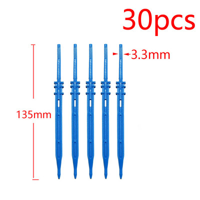 1/8 1/4" hajlított nyíl csepegtető mikro csepegtető öntözősugárzók 3/5 4/7 mm-es tömlőhöz Kerti öntözést megtakarító mikro csepegtető üvegházhoz