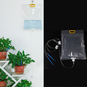 Önöntöző csepegtető zsák 3 l/3,5 l/5 l automatikus öntöző műtrágya csepegtető zsák Virágos zöldség Bonsai cserepes öntözőkészülék