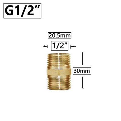 Žalvario 1/2`` 3/4`` 1 colio sriegio jungties trišakis alkūnės skersinio galo mova varinis adapteris sodo vandens vamzdžių jungiamosios detalės