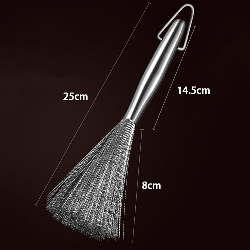 304 Roostevabast terasest poti traathari Kodumajapidamises kasutatavast terasest traatpuhastushari Köök ei kahjusta potti kaussi mustuse eemaldamise artefakt