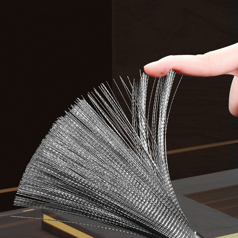 304 Roostevabast terasest poti traathari Kodumajapidamises kasutatavast terasest traatpuhastushari Köök ei kahjusta potti kaussi mustuse eemaldamise artefakt