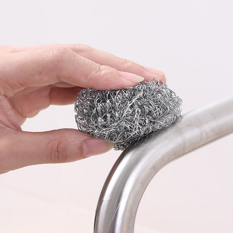 6 tk roostevabast terasest nõudepesumasinate nõudepesumasinad Küürimispadja terasvillapuhastus pottinõude pesemiseks pjop