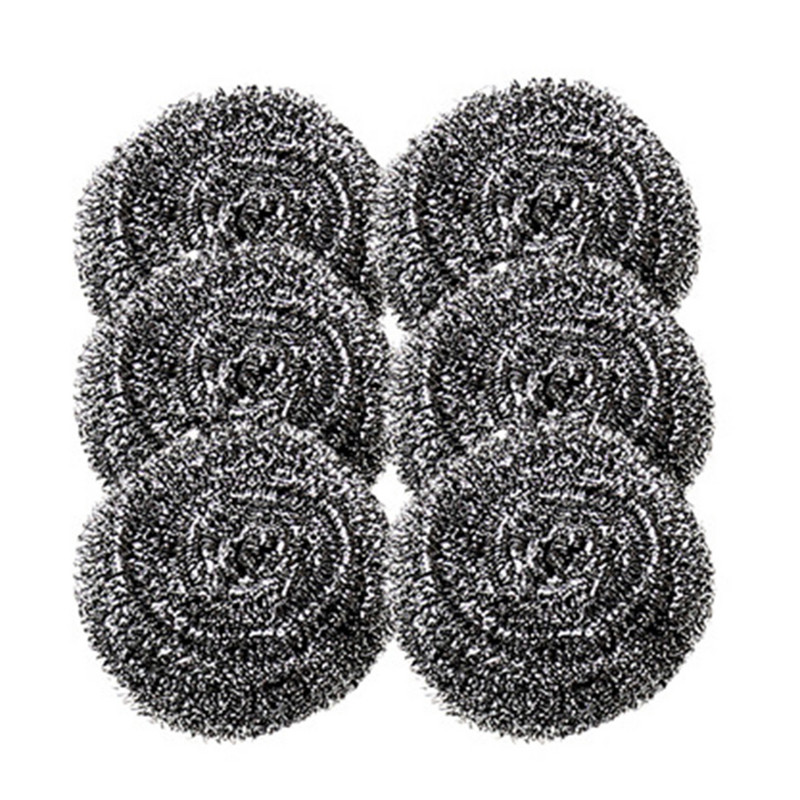 6 tk roostevabast terasest nõudepesumasinate nõudepesumasinad Küürimispadja terasvillapuhastus pottinõude pesemiseks pjop