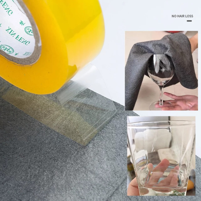 2/5 tk paksendatud maagiline puhastuslapp ilma vesimärgita klaasipuhastuslapp Korduvkasutatav aknaklaasi puhastuslapp köögirätik