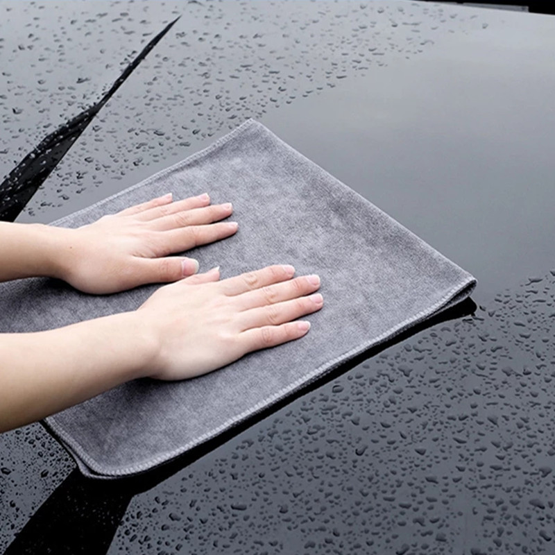 1 tk 30/40/60cm pühkimiskaltsud Tõhusad mikrokiust ülipehme imav rätik autopesu hooldus kodune puhastusrätik kuivatamine riidest rätikud