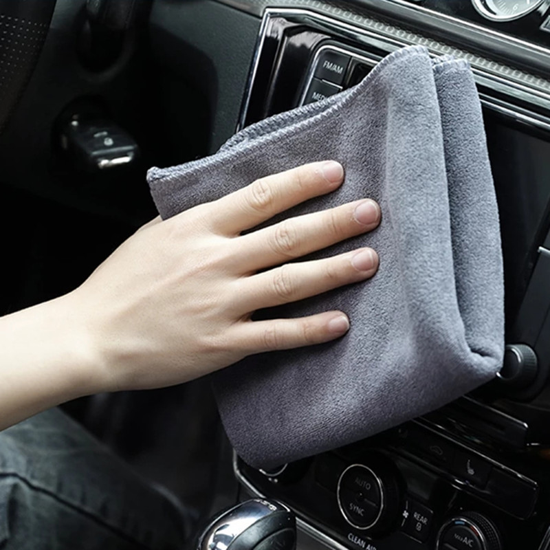 1 tk 30/40/60cm pühkimiskaltsud Tõhusad mikrokiust ülipehme imav rätik autopesu hooldus kodune puhastusrätik kuivatamine riidest rätikud