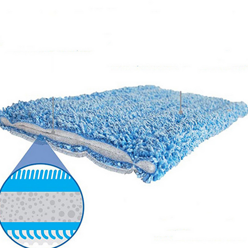 Nedves/száraz Chiffon De Nettoyage Pano Prato mikroszálas padlótörlő párnák csere a Swiffer WetJet lapos felmosó kendőhöz, géppel mosható