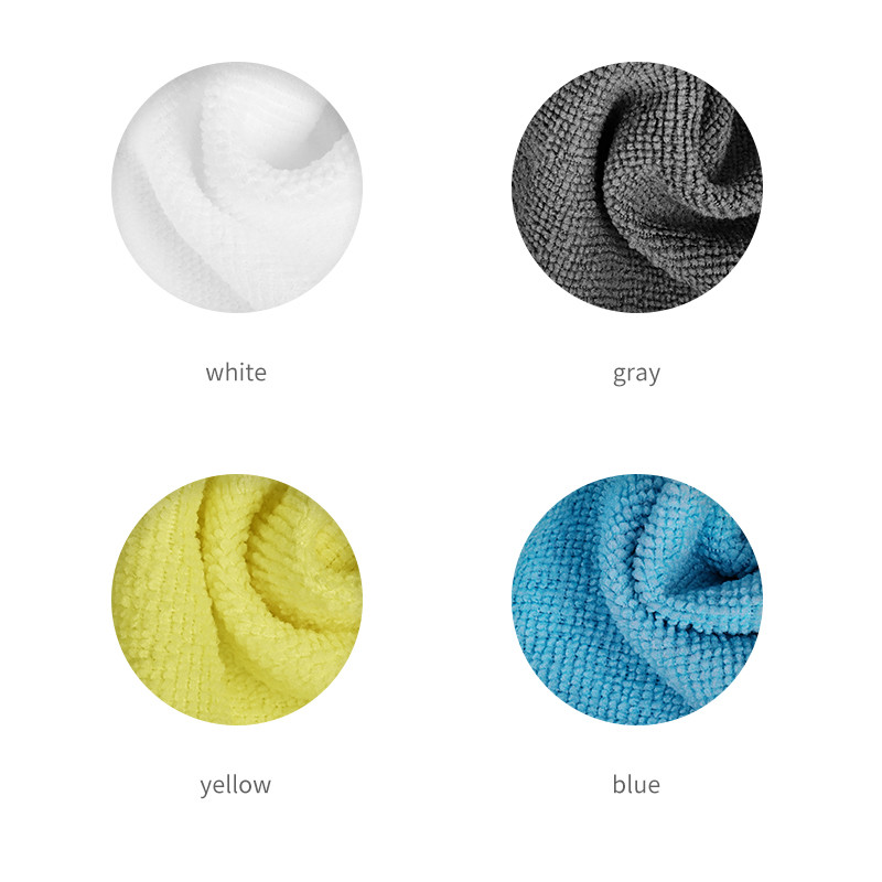 Geekinstyle 3db 30*30cm Négyzetes tisztítókendő Mikroszálas Törülköző Konyhai Háztartási Törölköző Erős vízfelvétel