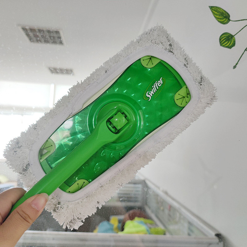 Vastagított elasztikus szalag lapos felmosó kendő korall gyapjú/mikroszálas/zsenília csere Rotary Mop tisztítólap Háztartási eszközök