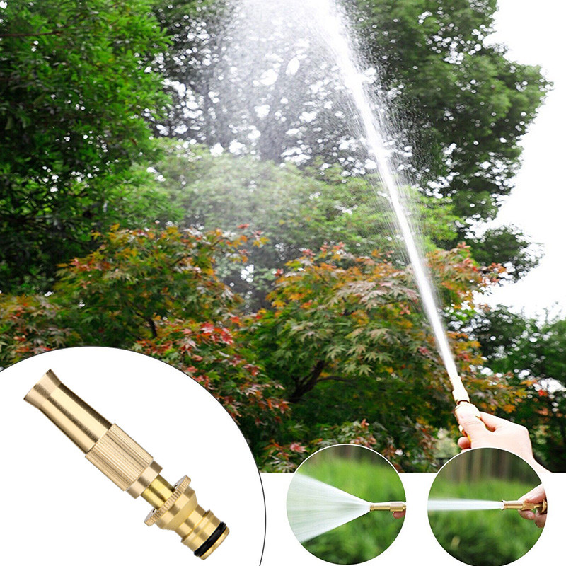 Vízszóró pisztoly permetező fúvóka mosógép fúvóka tömlő cső fém sárgaréz gyep kert autó nagynyomású szilárd