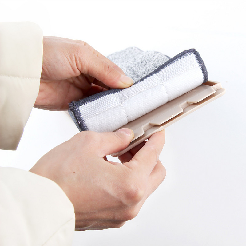 2/3/5 DB Cserélje ki a felmosófejet padlótisztító törlőkendővel, mikroszálas önkicsavaró párnákkal, otthoni rongyok mosásához Xiaomi Spray Carbon szárazon és nedvesen