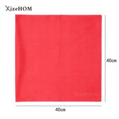XizeHOM (40*40cm/1τμχ) Μεγάλο πανί καθαρισμού από μικροΐνες για όλα τα γυαλιά, γυαλιά, φακούς κάμερας (6 χρώμα)
