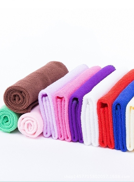 Nagyker 10 db Ultra Puha Mikroszálas Törülköző Autómosó Törlőkendő Autópolírozóhoz & Viaszhoz Autóápolás Styling Tisztító Mikroszálas 25*25cm