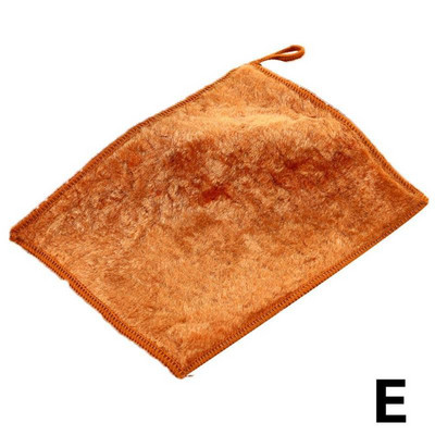 1 tk kahekordne nõudepesulapp, tõhus bambusest kiust kööginõu rasvavastane pesurätik Kodupuhastusvahendid nõudepesuks küürimislapp