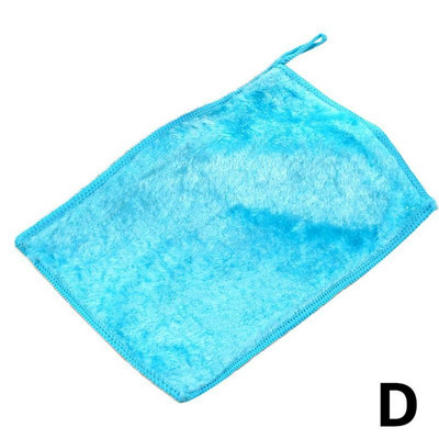 1 tk kahekordne nõudepesulapp, tõhus bambusest kiust kööginõu rasvavastane pesurätik Kodupuhastusvahendid nõudepesuks küürimislapp