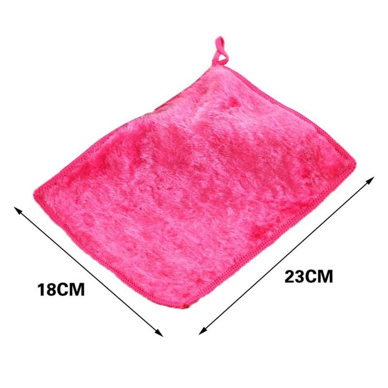 1 tk kahekordne nõudepesulapp, tõhus bambusest kiust kööginõu rasvavastane pesurätik Kodupuhastusvahendid nõudepesuks küürimislapp