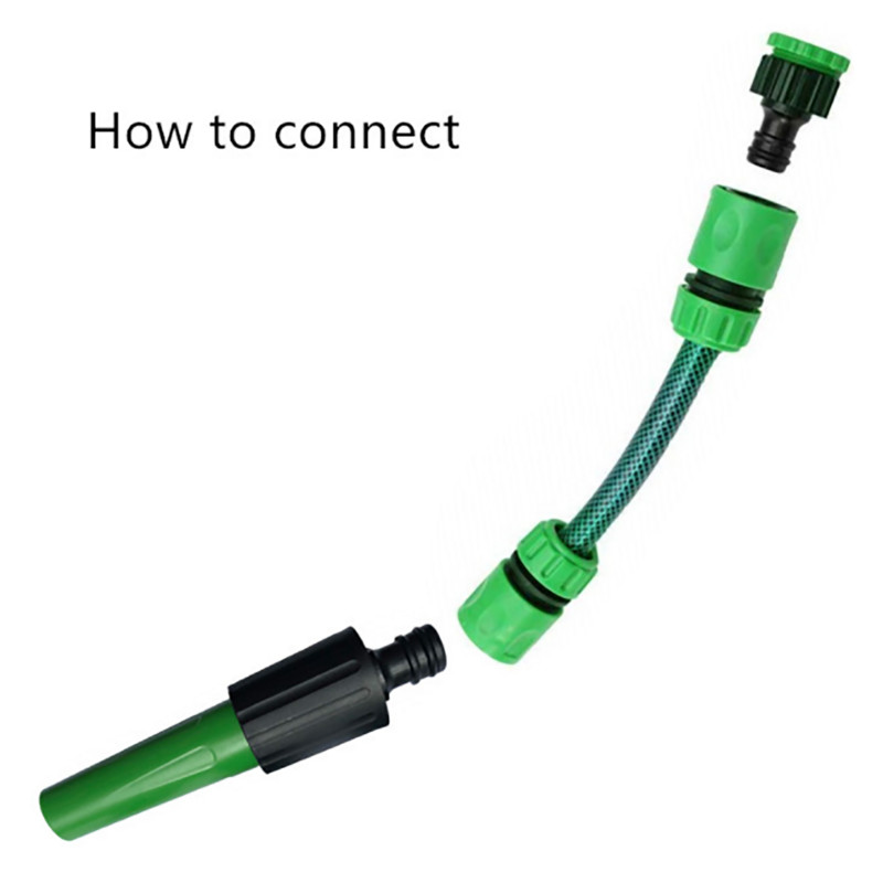 Állítható közvetlen befecskendezéses vízpisztoly kerti öntözés öntöző locsoló nagynyomású autómosó fúvóka háztartási tisztítószer