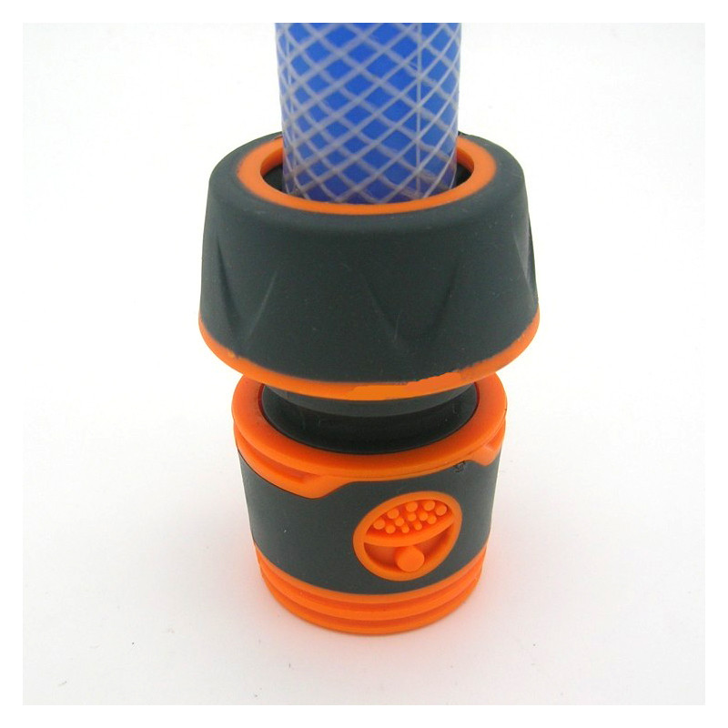 Sodo purškimo 1/2" arba 3/4" vandens žarnos jungties vamzdžio adapterio čiaupo žarnos vamzdžių jungiamųjų detalių rinkinys Greita jungtis su gumos medžiaga