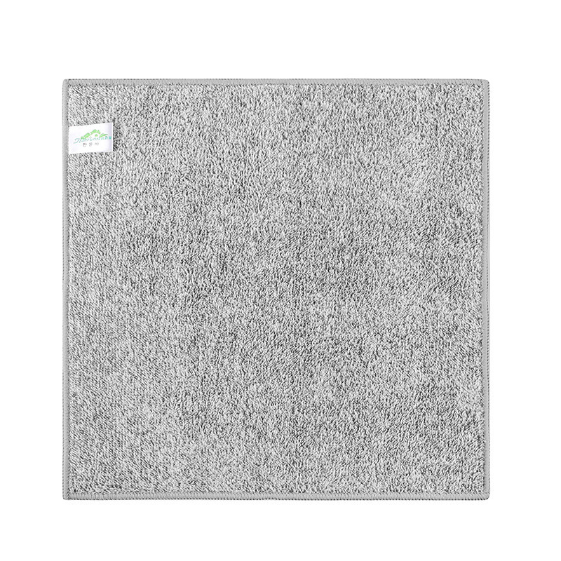 Bambusz szénszálas törlőkendők Vízfelszívás tapadásmentes olajmosás Konyhai törölköző Háztartási tisztító törlőeszközök